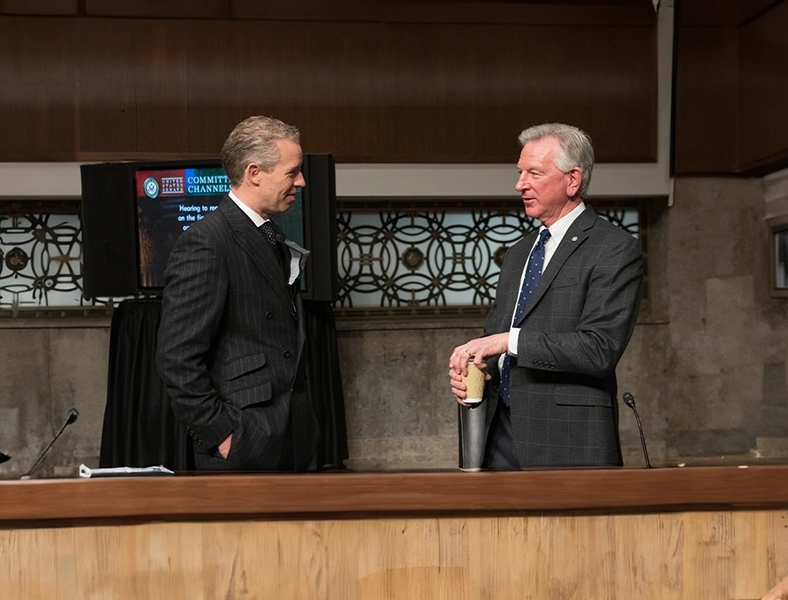 Morgan Murphy and Tommy Tubberville